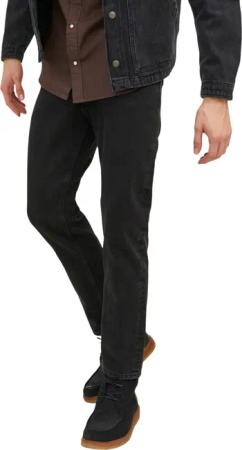 Jack & Jones Herren Jeans JJICHRIS JJORIGINAL MF 912 - Relaxed Fit - Schwarz - Black Denim