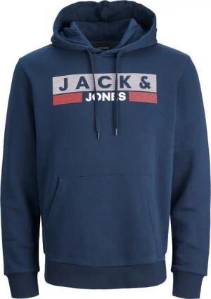 Jack & Jones Herren Hoodie Kapuzenpullover JJECORP LOGO - Regular Fit Plussize
