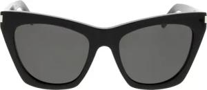 Saint Laurent Sonnenbrille - SL 214 KATE 55 001 - Gr. unisize - in Schwarz - für Damen