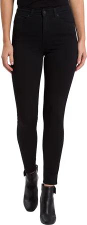 Cross Jeans Damen Jeans Judy - Super Skinny Fit - Schwarz - Black