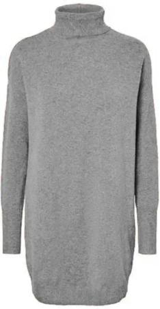 Vero Moda Damen Kleid VMBRILLIANT LS ROLLNECK DRESS