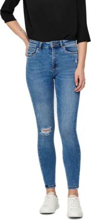 Only Damen Jeans ONLMILA HW SK ANK DNM BJ139944 - Skinny Fit - Blau - Medium Blue Denim