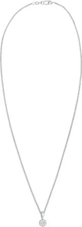 Elli Halsketten - Necklace Ladies Pendant Brilliant Precious with Di - Gr. unisize - in Silber - für Damen
