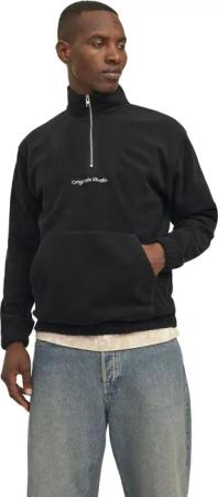 Jack & Jones Herren Highneck Pullover JORVESTERBRO FLEECE - Relaxed Fit
