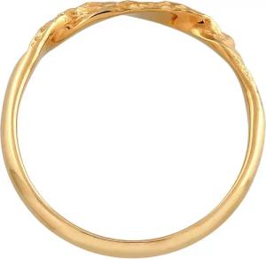 Haze & Glory Ring - Ring Bandring gedreht - Moment 375 Gelbgold - Gr. 56 MM - in Gold - für Damen