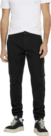 Only & Sons Herren Cargo Hose ONSCAM STAGE 6687 - Tapered Fit - Grau