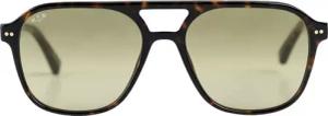 Kapten & Son Sonnenbrillen - Zurich Oversize Dark Tortoise Green - Gr. unisize - in Grün - für Damen
