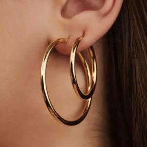 Parte Di Me Ohrringe - Bibbiena Poppi Casentino 925 hoop earrings - Gr. unisize - in Gold - für Damen