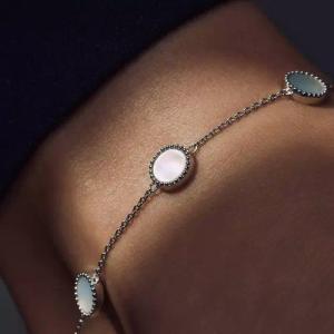 Parte Di Me Fußkettchen - Parte Di Me Brioso Cortona Dara 925 Sterling Silbe - Gr. unisize - in Silber - für Damen