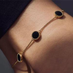 Parte Di Me Fußkettchen - Parte Di Me Brioso Cortona Giulia 925 Sterling Sil - Gr. unisize - in Gold - für Damen