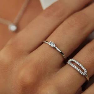 Parte Di Me Ring - Parte Di Me Ponte Vecchio Milena 925 sterling Silb - Gr. 50 - in Silber - für Damen
