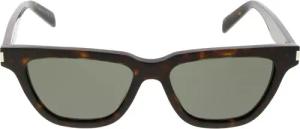 Saint Laurent Sonnenbrille - SULPICE butterfly-shaped acetate sunglasses - Gr. unisize - in Braun - für Damen