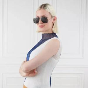 Saint Laurent Sonnenbrille - SL 653 LEON - Gr. unisize - in Silber - für Damen