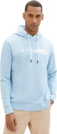 Tom Tailor Herren Kapuzenpullover PRINTED HOODIE - Regular Fit