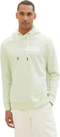 Tom Tailor Herren Kapuzenpullover PRINTED HOODIE - Regular Fit