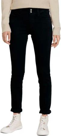Tom Tailor Damen Jeans ALEXA - Skinny Fit - Schwarz - Black Black Denim
