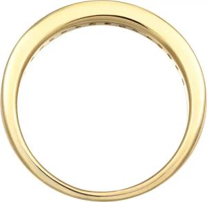 Elli Ringe - Ring Topas Edelstein Memoire 375 Gelbgold - Gr. 58 MM - in Gold - für Damen