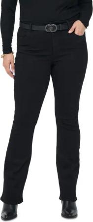 Carmakoma by Only Damen Jeans CARSALLY - Flared Fit - Schwarz - Black - Plus Size