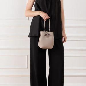 Longchamp Crossbody Bags - Le Roseau - Gr. unisize - in Taupe - für Damen