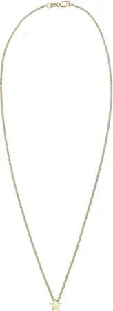 Elli Halsketten - Halskette Stern Astro 375 Gelbgold - Gr. unisize - in Gold - für Damen
