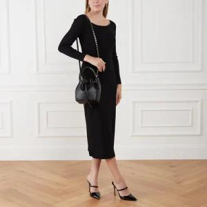 Valentino Garavani Beuteltaschen - Rockstud Bucket Bag - Gr. unisize - in Schwarz - für Damen