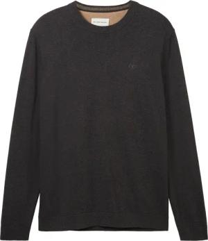 Tom Tailor Herren Rundhals Pullover BASIC CREWNECK - Relaxed Fit