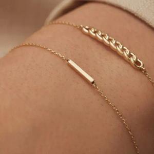 Isabel Bernard Armband - Le Marais Rosalie 585 Gold Armband - Gr. ONE SIZE - in Gold - für Damen