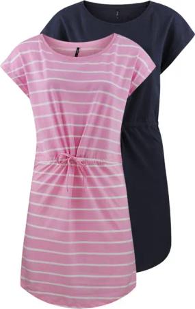 Only Damen Kleid ONLMAY S/S DRESS 2er Pack