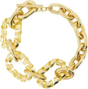 Paco Rabanne Halskette - Xl Link Twist Necklace - Metal - Gold - Gr. unisize - in Gold - für Damen