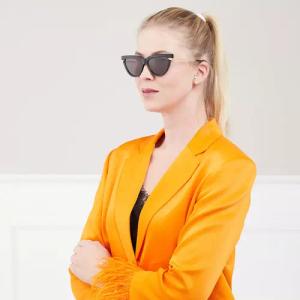 Bottega Veneta Sonnenbrille - BV1265S - Gr. unisize - in Schwarz - für Damen