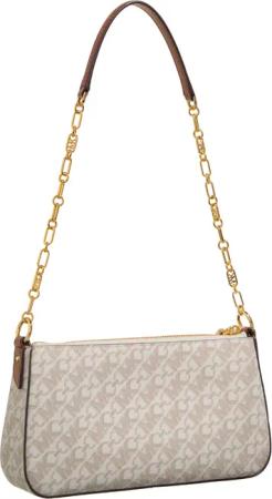 Michael Kors Pochettes - Md Chain Pouchette - Gr. unisize - in Beige - für Damen