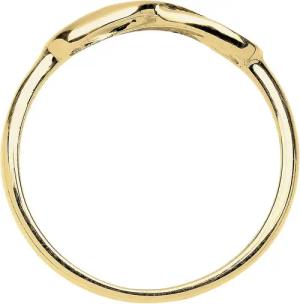Elli Ringe - Ring Infinity Unendlichkeit 375 Gelbgold - Gr. 56 MM - in Gold - für Damen