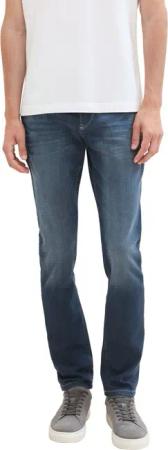 Tom Tailor Herren Jeans JOSH - Slim Fit - Blau - Dark Stone Blue Grey Denim