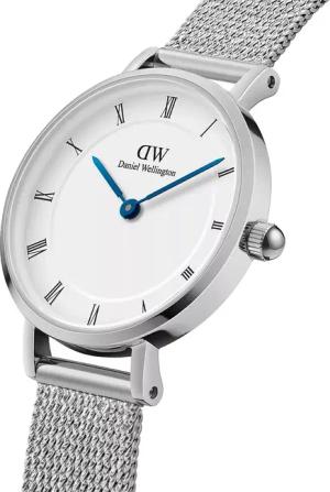 Daniel Wellington Uhr - Watch DW PETITE Roman Numerals 28 Sterling S White - Gr. unisize - in Silber - für Damen