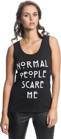 American Horror Story Normal People Damen Top Schwarz