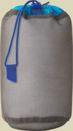 Mesh Stuff Sack 1,5L grau - beluga (blue atoll top)