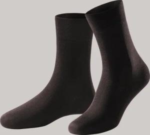 Herrensocken merzerisierte Baumwolle dunkelbraun - selected! premium 39/40