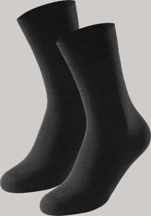 Herrensocken 2er-Pack schwarz - Long Life Cool 43/46