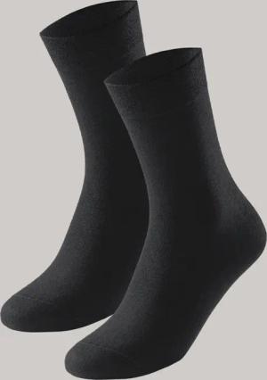 Damensocken 2er-Pack schwarz - Long Life Cool 39/42