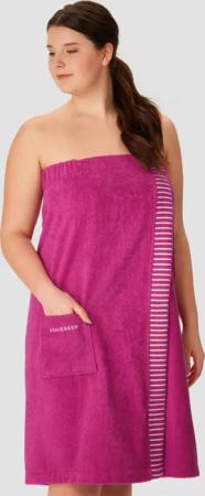 Sauna-Handtuch Knöpfe fuchsia - SCHIESSER Home 80*130