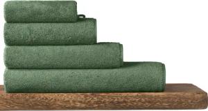 Waschlappen Milano 16x22 dunkelgrün - SCHIESSER Home 16*22