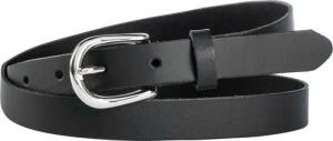 Sheego XL-Ledergürtel mit abgerundeter Metallschließe, anthrazit, Gr.135