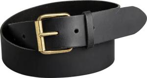 Sheego XL-Ledergürtel mit Einfachdornschließe, schwarz, Gr.95