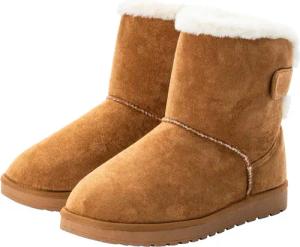 Sheego Schlupfboots mit verstellbarem Riegel, camelfarben, Gr.42