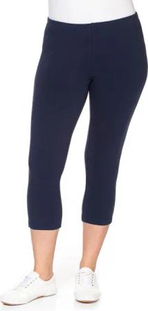 Sheego Leggings in Caprilänge, marine, Gr.58