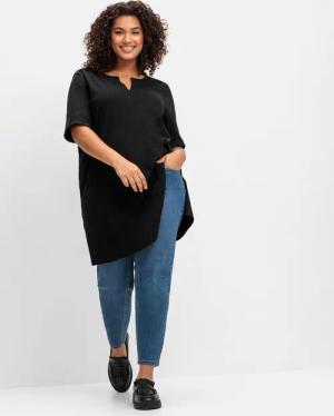 Sheego Ultraflexible Skinny Jeans mit Gummibund, blue Denim, Gr.52