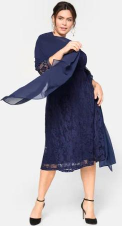 Sheego Stola aus fließendem Chiffon
