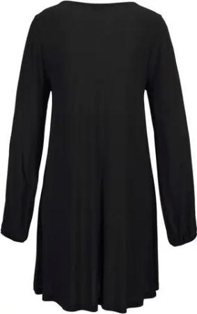 Longshirt, schwarz, Gr.48/50