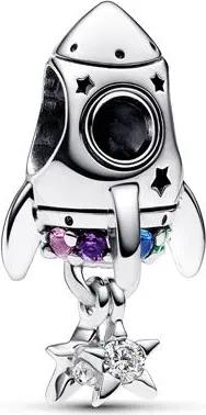 Raketen Charm Moments aus 925er Silber mit Zirkonia