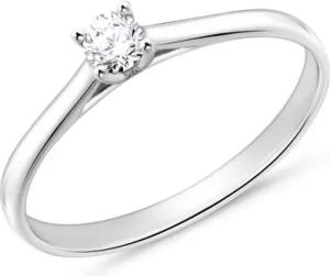 Diamantring aus 585er Weißgold